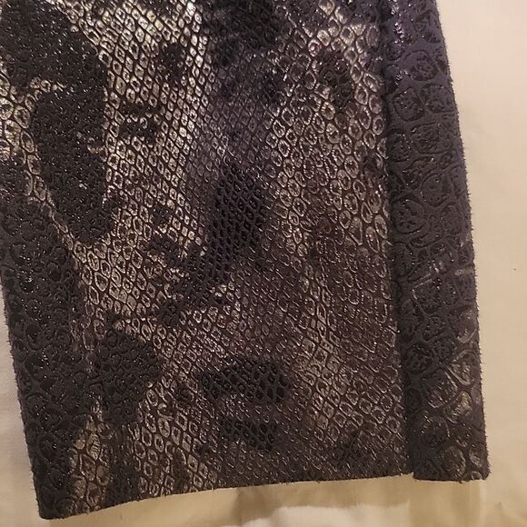 Insight Metallic Black and Silver Blazer Sz 8 - Picture 7 of 10